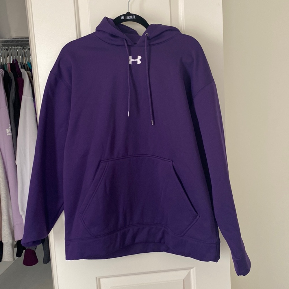 Purple Under Armour Hoodie